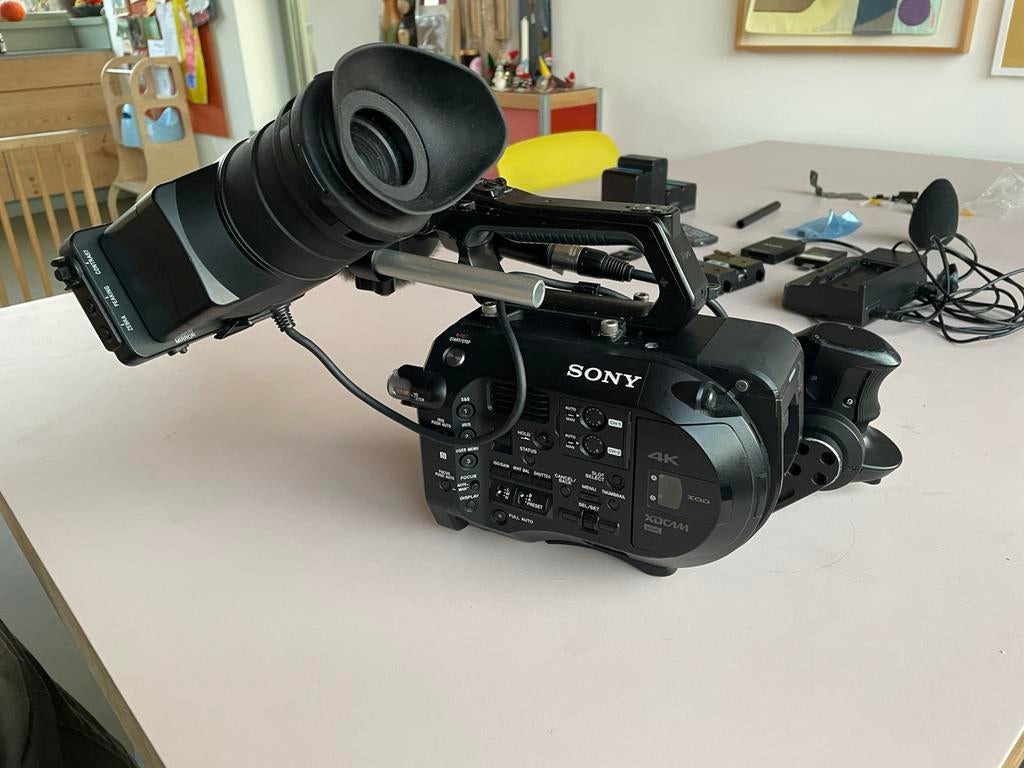 Sony FS7 956 draaiuren, Audio, Tv en Foto, Professionele Audio-, Tv- en Video-apparatuur, Ophalen, Gebruikt, Video