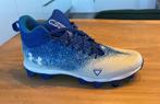 UnderArmour voetbalschoenen mt 45.5 - noppen, hoog model, Blauw, Sportschoenen, Under Armour, Ophalen of Verzenden