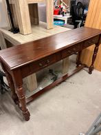 Antieke Sidetable met Lades, Antiek en Kunst, Antiek | Meubels | Tafels, Ophalen of Verzenden