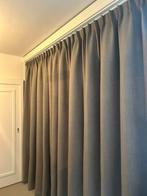 Leen Bakker gordijn 307x247 cm –lichtgrijs – incl. rail, Ophalen, 200 cm of meer, Zo goed als nieuw, 200 cm of meer