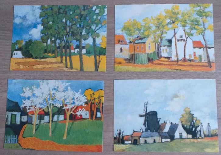 Toon Hermans, ansichtkaarten (4x), 1995, Verzamelen, Ansichtkaarten | Nederland, Ongelopen, Noord-Brabant, 1980 tot heden, Verzenden