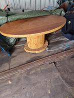 Antieke oud indische eettafel en kastje, Ophalen