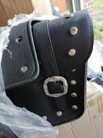 Zadeltassen Harley Davidson + Solo Zadel, Motoren, Accessoires | Koffers en Tassen, Ophalen of Verzenden, Gebruikt