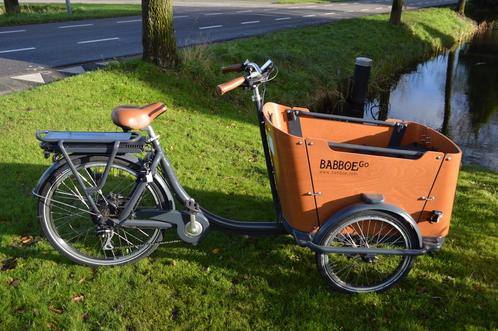 Babboe Go met Certificaat 375 WHaccu, Fietsen en Brommers, Fietsen | Bakfietsen, Zo goed als nieuw, Overige merken