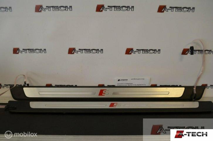 S-line verlichte instaplijsten A4 S4 8W B9 8w0947418a 8w094, Auto-onderdelen, Interieur en Bekleding, Audi, Gebruikt, Ophalen of Verzenden