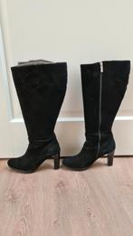 Hoge suede dames laarzen met brede Kuit van DuoBoots, Kleding | Dames, Schoenen, Hoge laarzen, Zwart, Ophalen of Verzenden, Ted