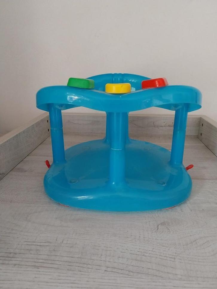 Badring badstoeltje voor baby blauw, Kinderen en Baby's, Badjes en Verzorging, Gebruikt, Badzitje of Badring, Ophalen of Verzenden