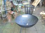 Harspot vuurschaal vuurkorf Zweedse fakkel tuinhaard bbq, Ophalen, Nieuw