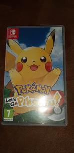 Pokemon lets go pikachu Nintendo switch, 2 spelers, Zo goed als nieuw, Vanaf 7 jaar, Ophalen