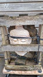 Beeld gezicht Boeddha, Tuin en Terras, Ophalen, Gebruikt, Beton, Boeddhabeeld