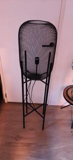 Lucide mesh zwarte vloerlamp, Ophalen, Zo goed als nieuw, 150 tot 200 cm