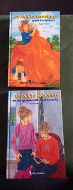 De olijke tweeling en de spannende logeerpartij, Ophalen of Verzenden, Zo goed als nieuw, Suzanne Braam; A. Peters
