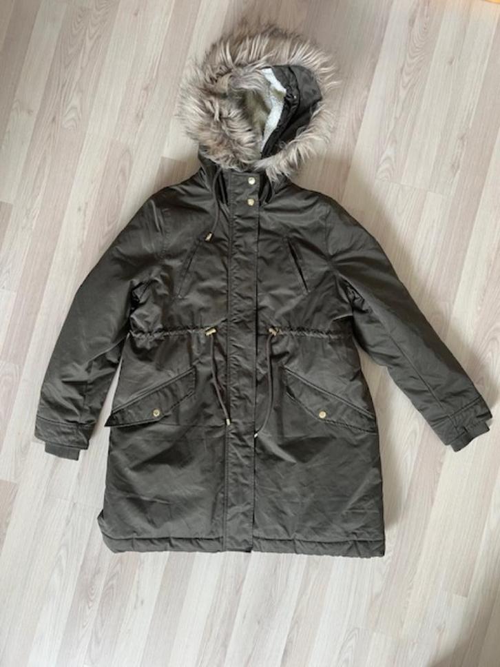 MAMA gewatteerde parka / winterjas, weinig gedragen. van H&M, Kleding | Dames, Jassen | Winter, Zo goed als nieuw, Maat 38/40 (M)