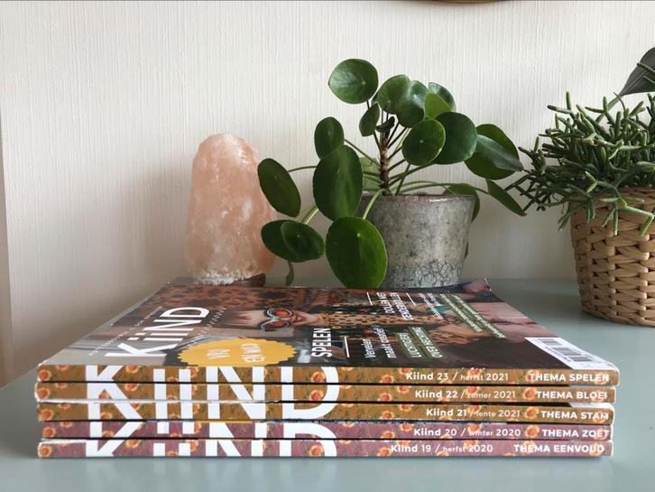 Kiind - tijdschrift over natuurlijk ouderschap - 5 stuks, Boeken, Tijdschriften en Kranten, Gelezen, Overige typen, Ophalen of Verzenden