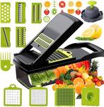 18x 1-in-1 Groentesnijder – Snijd, Rasp & Hak, Huis en Inrichting, Keuken | Keukenbenodigdheden, Ophalen of Verzenden, Nieuw