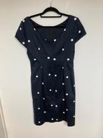 Madeleine jurk donkerblauw witte stippen maat 38, Kleding | Dames, Maat 38/40 (M), Service.nl@madeleine.com, Blauw, Ophalen of Verzenden