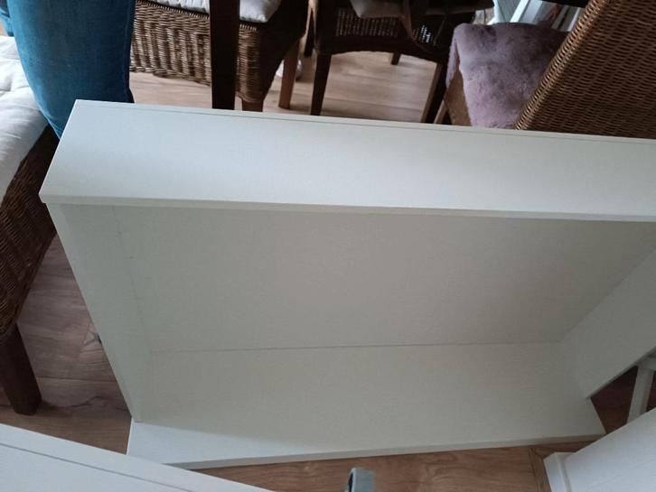 IKEA bed lades ZGAN Malm wit, Huis en Inrichting, Slaapkamer | Bedden, Zo goed als nieuw, Eenpersoons, Overige maten, Overige maten