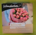 Wonderbox cadeaubon € 40,00, Tickets en Kaartjes, Twee personen, Cadeaubon, Overige typen