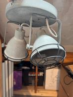 Industriele  Plafondlamp met 2 Spots, Huis en Inrichting, Ophalen, Gebruikt, Metaal