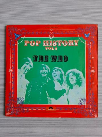 The Who - Pop History Vol IV 2LP  beschikbaar voor biedingen