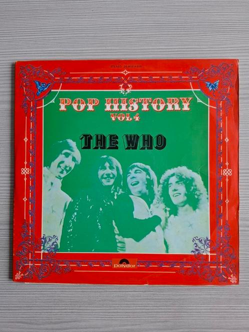 The Who - Pop History Vol IV 2LP, Cd's en Dvd's, Vinyl | Rock, Gebruikt, Poprock, 12 inch, Ophalen of Verzenden