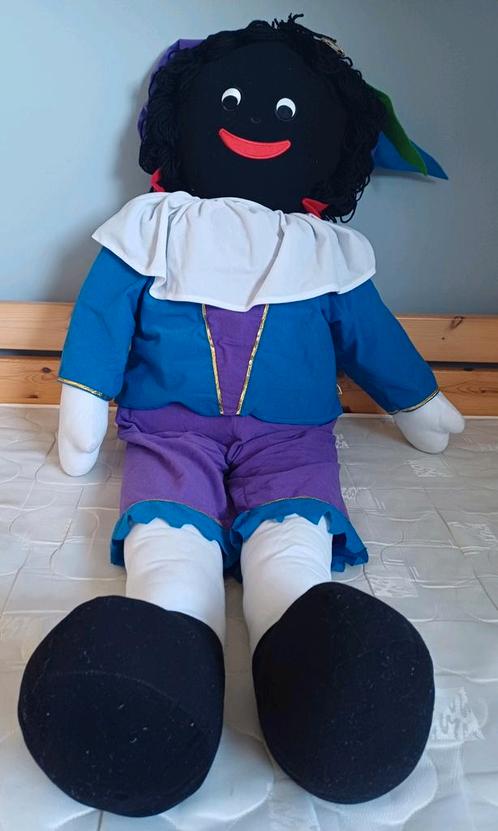 Grote Zwarte Piet pop, 1.25 m., Diversen, Sinterklaas, Zo goed als nieuw, Ophalen of Verzenden