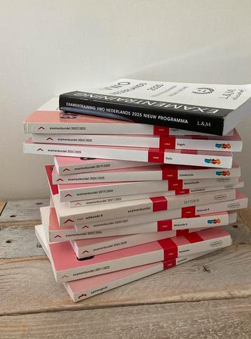 Diverse examenbundels - Vwo beschikbaar voor biedingen