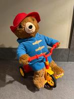 Paddington beer met fiets, Ophalen of Verzenden, Zo goed als nieuw, Stoffen beer, Overige merken