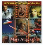 Movies Mars Attacks - Tadjikistan 2002 - Gestempeld used, Verzenden, Gestempeld, Overige thema's