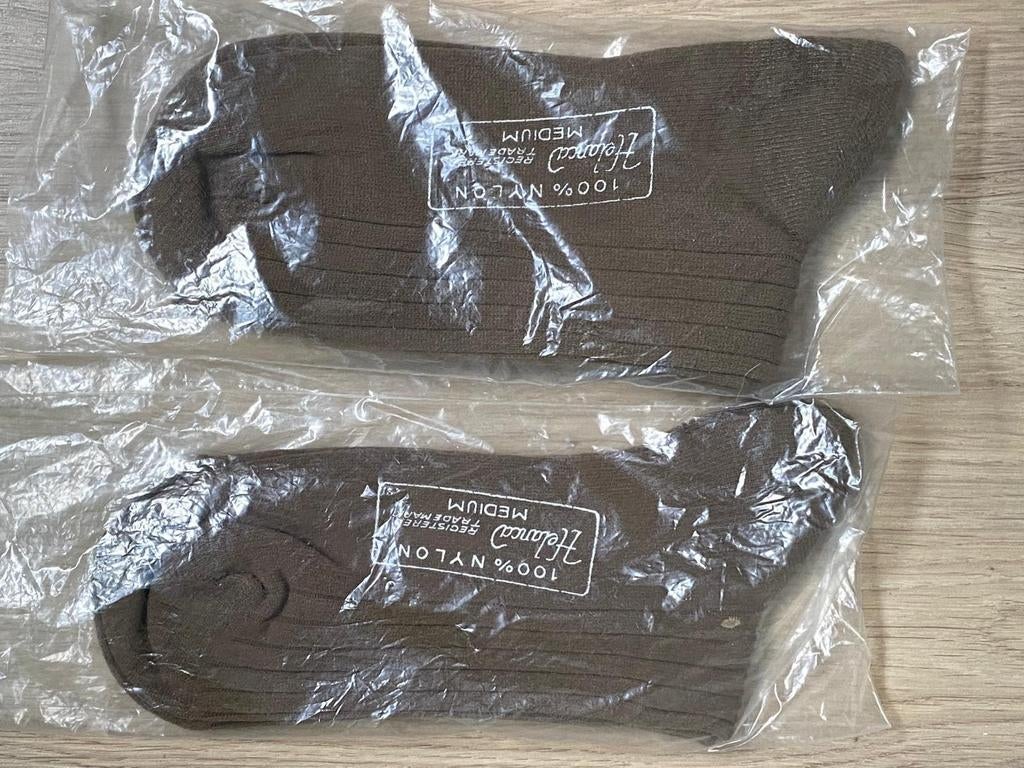 2 paar officiers sokken Indie ( nieuw )., Ophalen of Verzenden, Landmacht, Nederland