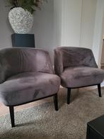 Stoelen taupe, Huis en Inrichting, 75 tot 100 cm, Ophalen of Verzenden, Zo goed als nieuw, Stof
