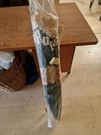 Hengelo bier parasol oud, Ophalen, Gebruikt