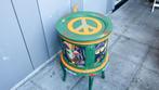 Theekastje old hippie style + lijst, Ophalen