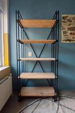 Industriële stellingkast/ boekenkast, Ophalen, Met plank(en), 50 tot 100 cm, Zo goed als nieuw