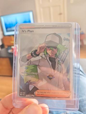 Pokemon Kaart - N's Plan - Full Art beschikbaar voor biedingen