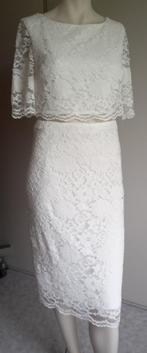 Hele Leuke en Mooie JURK, maat 38, room, Maat 38/40 (M), Nly one, Wit, Ophalen of Verzenden
