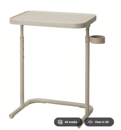 IKEA BJÖRKÅSEN Laptop Table, Computers en Software, Laptoptafels, Zo goed als nieuw, Ophalen