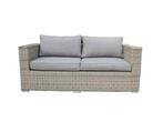 Gezocht 2 zits wicker/ rotan loungebank, Tuin en Terras, Tuinbanken, Ophalen, Zo goed als nieuw, Wicker