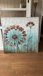 Schilderij op hout met relief, Ophalen