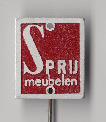 Sprij Meubelen speldje beschikbaar voor biedingen