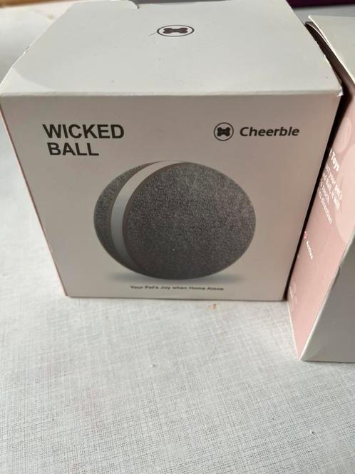 Cheerble Wicked Ball, Dieren en Toebehoren, Kattenspeelgoed, Gebruikt, Intelligentiespeelgoed, Ophalen of Verzenden