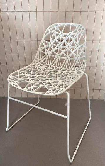 2x Crassevig net chair - wit beschikbaar voor biedingen