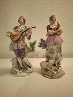 Jugendstil dresden Porseleinen Beelden, Antiek en Kunst, Kunst | Beelden en Houtsnijwerken, Ophalen of Verzenden