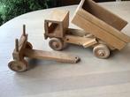 Fagus vrachtwagen met oplegger., Kinderen en Baby's, Speelgoed | Houten speelgoed, Verzenden, Gebruikt
