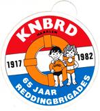 Sticker sport zwemmen KNBRD (3) 65 jaar reddingsbrigade, Verzamelen, Verzenden, Zo goed als nieuw, Sport