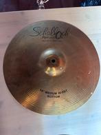 Schalloch Crash 18” en hi hats 14” met statief en pedaal, Ophalen, Gebruikt, Drums of Percussie