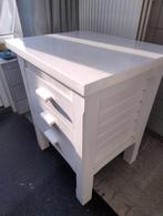 Wit ladekastje - 76x62x52 cm, Huis en Inrichting, Kasten | Ladekasten, Ophalen, Gebruikt, 50 tot 100 cm, Landelijk