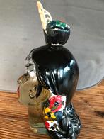 Vintage Brandy Fles in de vorm van een Indiaans Hoofd, Ophalen of Verzenden