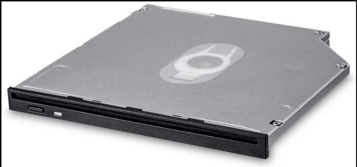H-L data storage 9mm slim dvd brander, Computers en Software, Optische drives, Gebruikt, Intern, Windows, Cd, Dvd, Ophalen of Verzenden