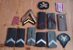 diverse rangen emblemen militaria, Verzamelen, Militaria | Algemeen, Ophalen, Landmacht, Overige gebieden, Embleem of Badge